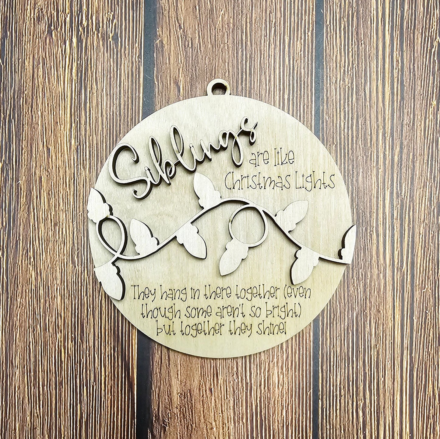 Ornament- Are Like Christmas lights