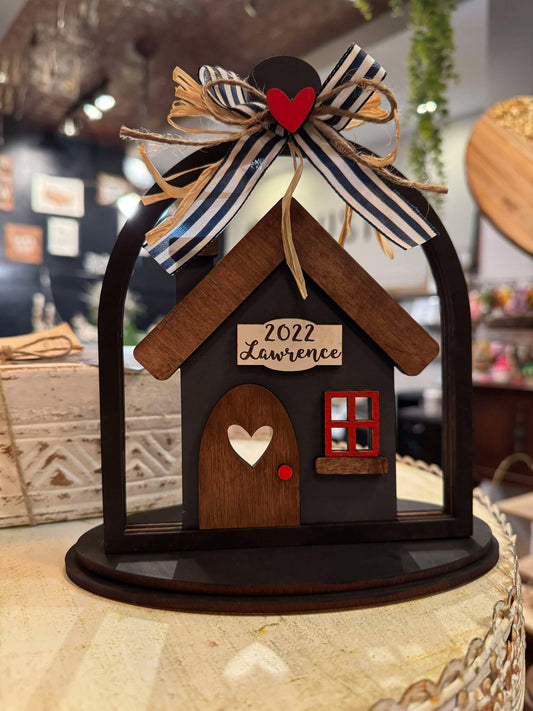 3D Standing Family Home Customizable Display