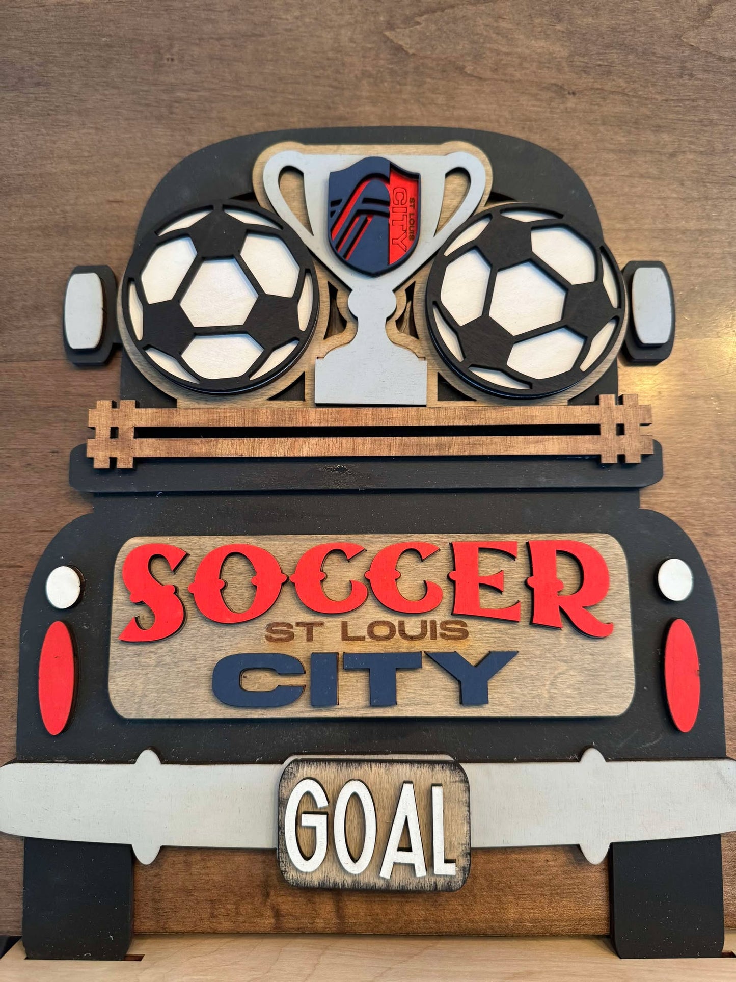 3D Interchangeable Seasonal Truck with stand INSERTS ONLY