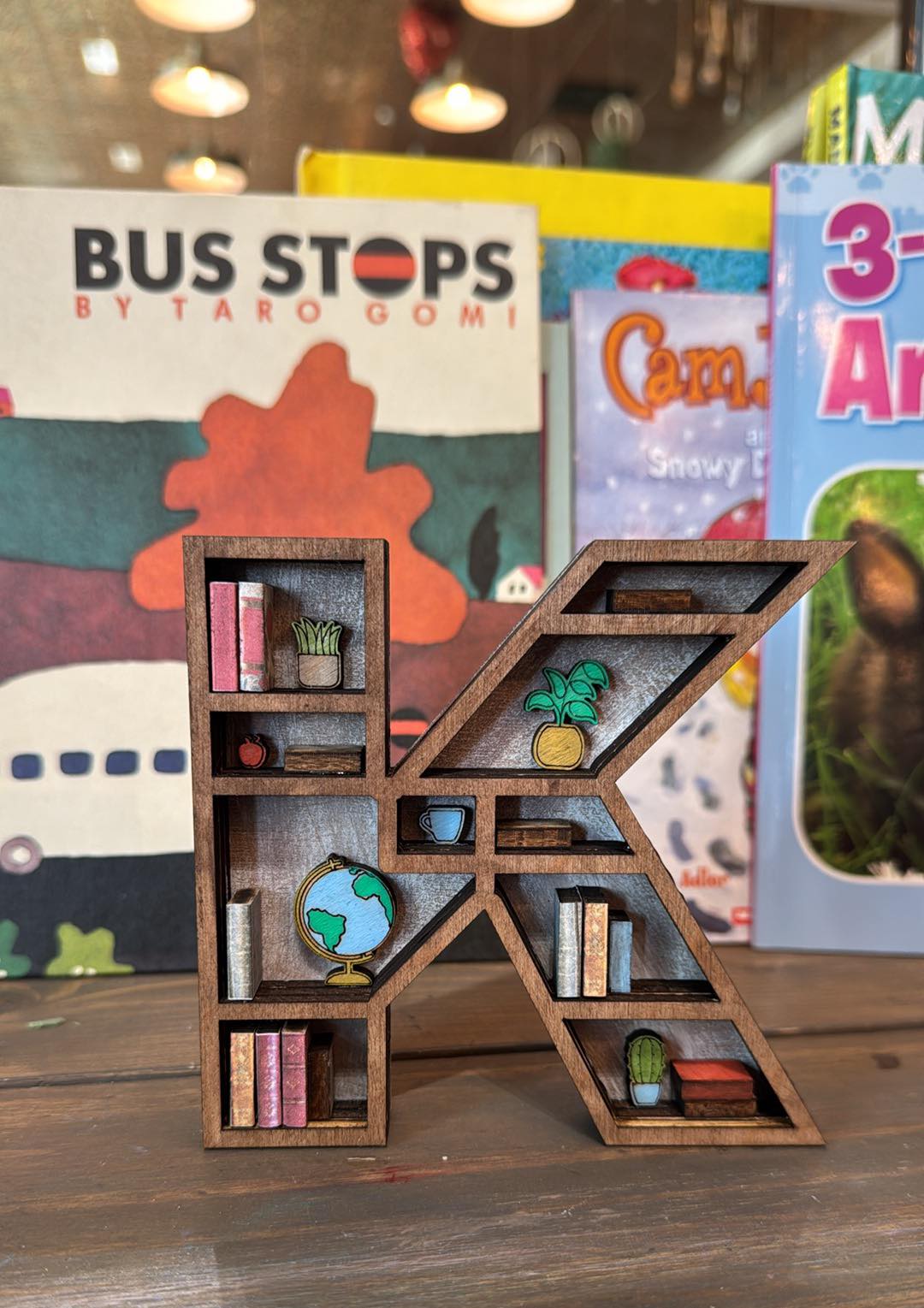 3D Personalized miniature book letter