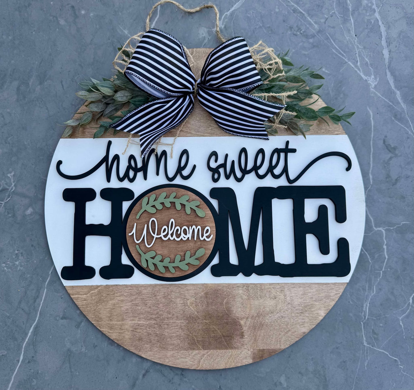 3D Interchangeable Doorhanger Home Sweet Home BASE