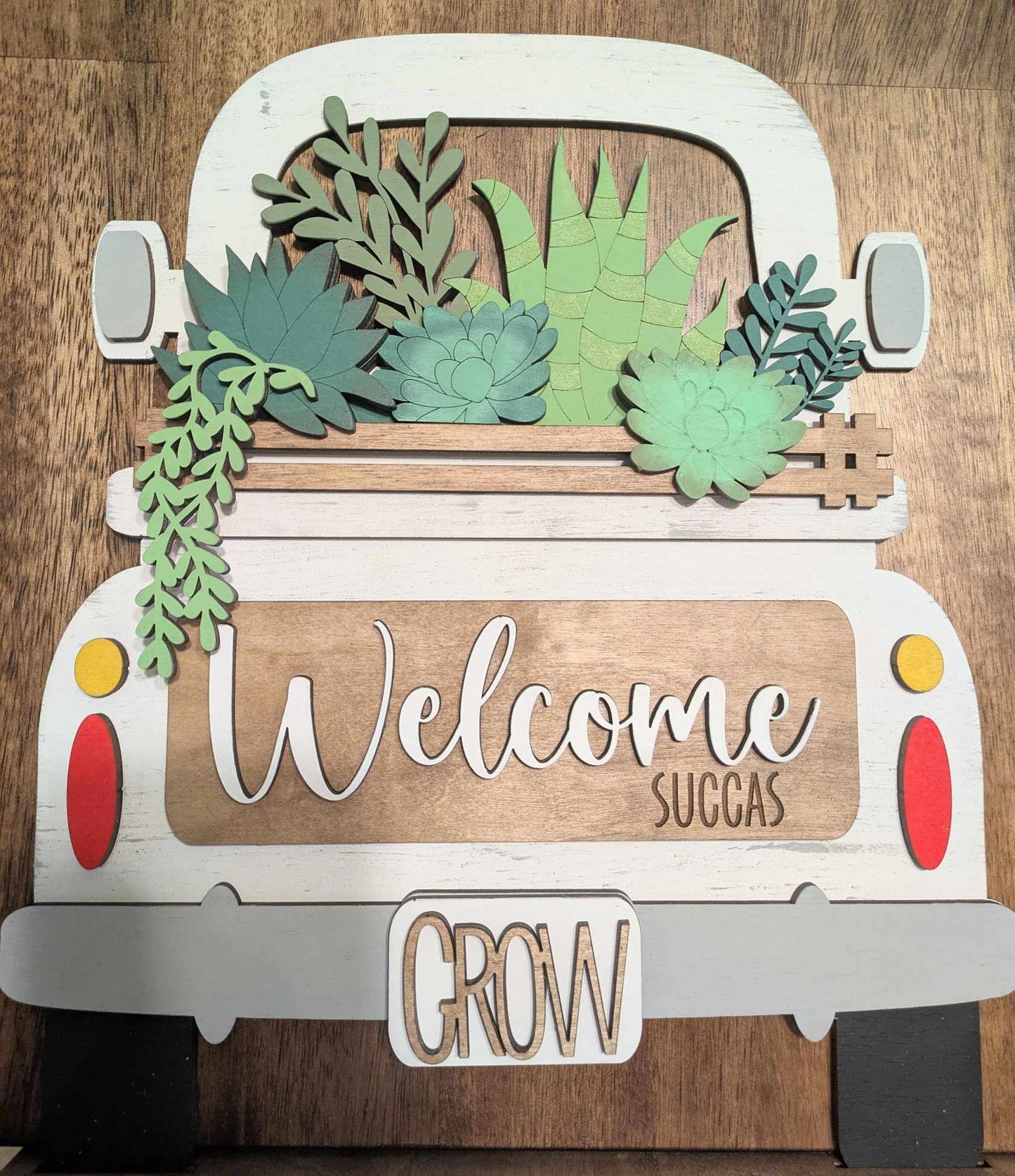 3D Interchangeable Seasonal Truck with stand INSERTS ONLY