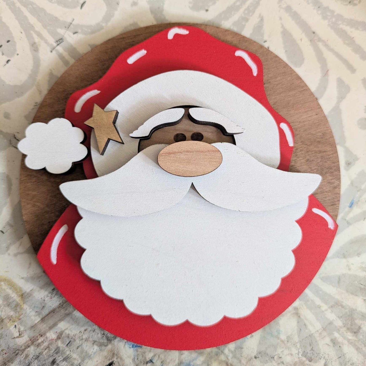 3D Interchangeable Round INSERTS - Winter and Christmas