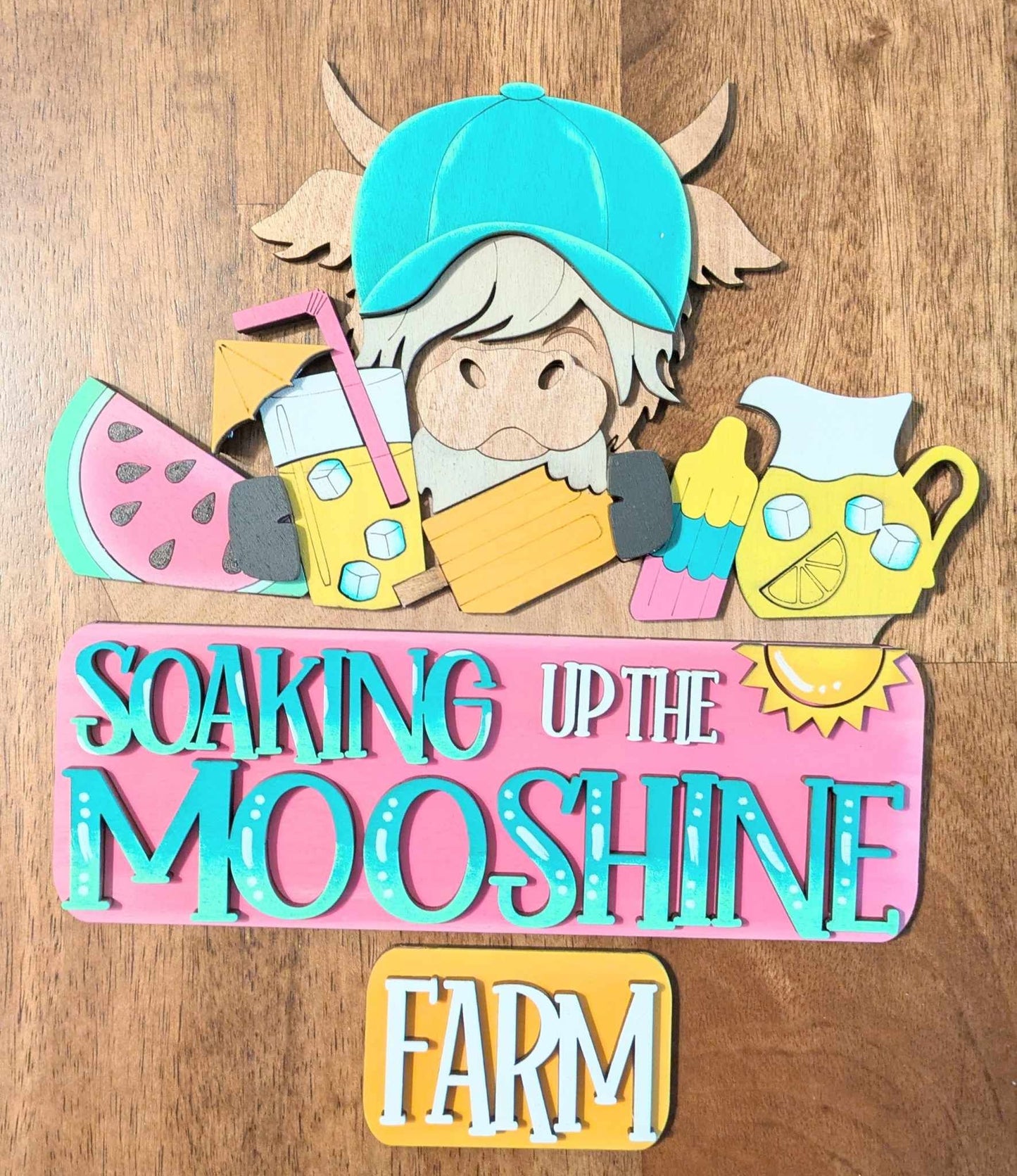 3D Interchangeable Seasonal Truck with stand INSERTS ONLY