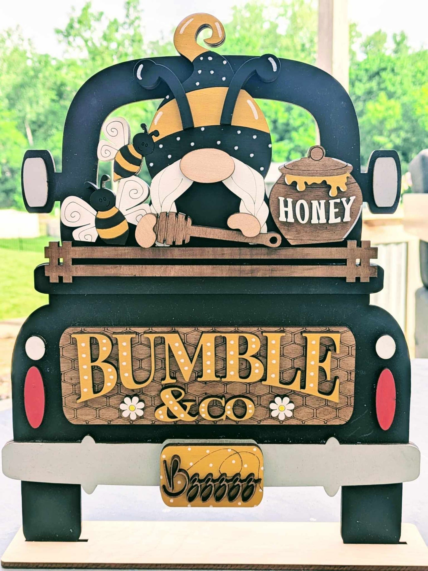 3D Interchangeable Seasonal Truck with stand INSERTS ONLY