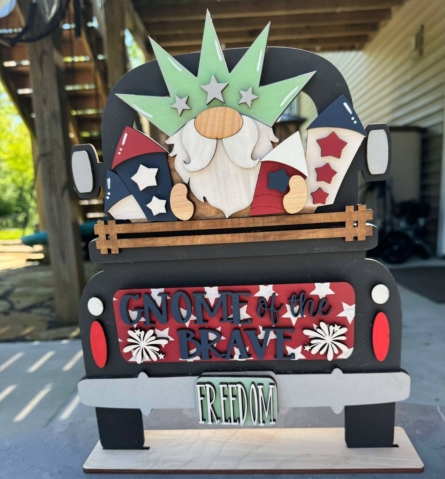 3D Interchangeable Seasonal Truck with stand INSERTS ONLY