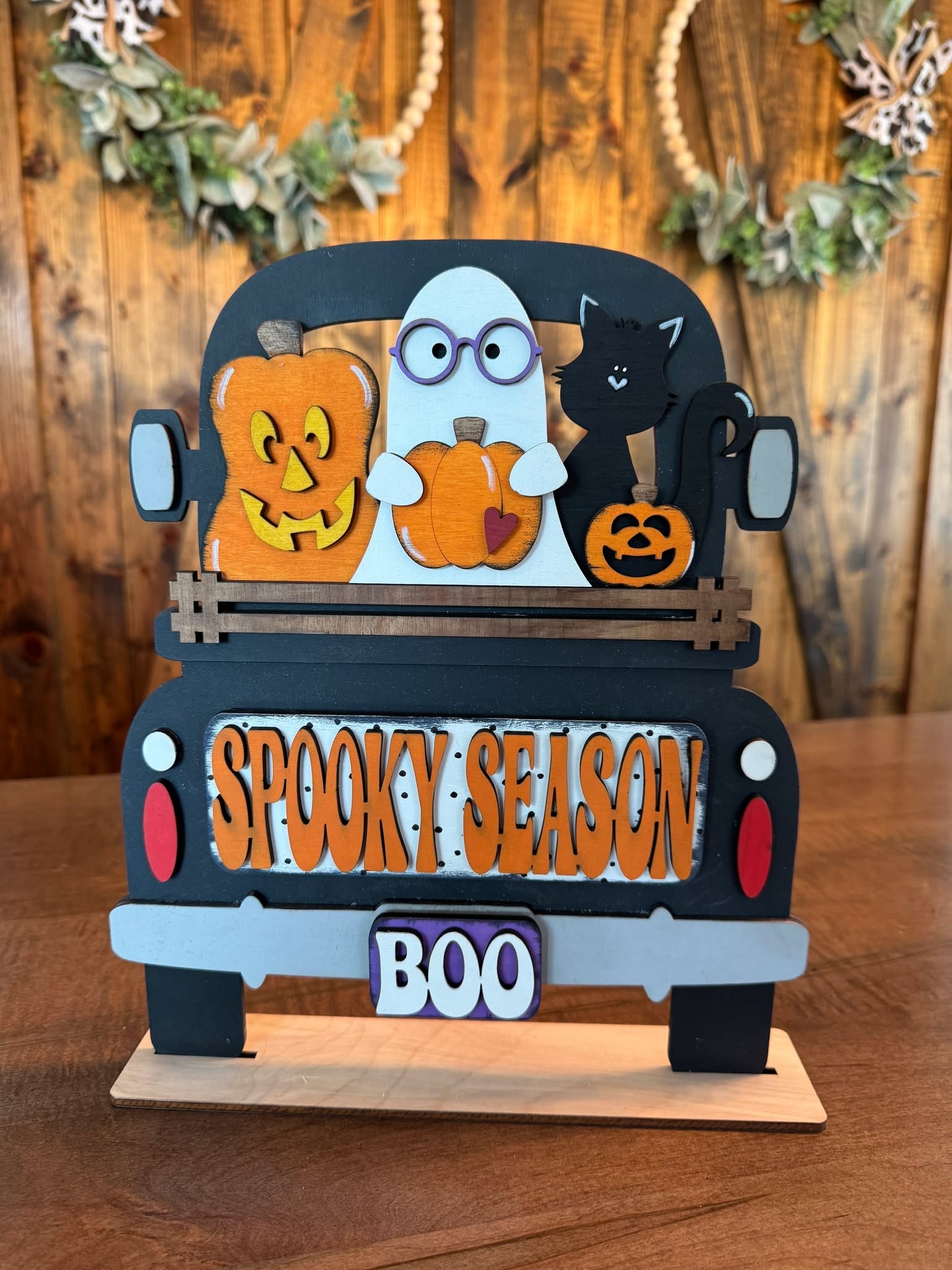 3D Interchangeable Seasonal Truck with stand INSERTS ONLY