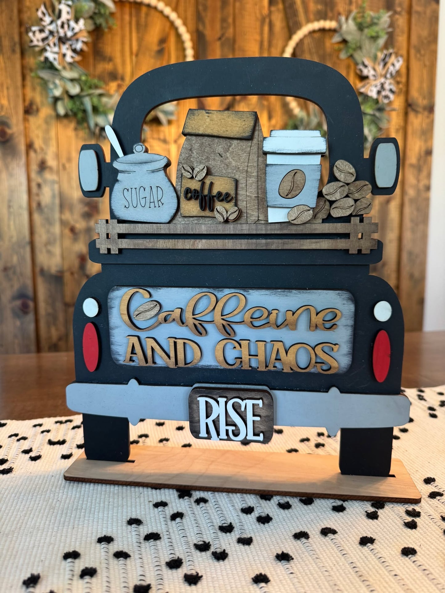 3D Interchangeable Seasonal Truck with stand INSERTS ONLY