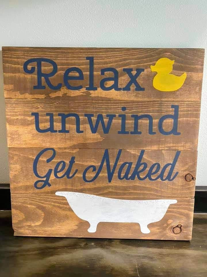 Relax unwind get naked