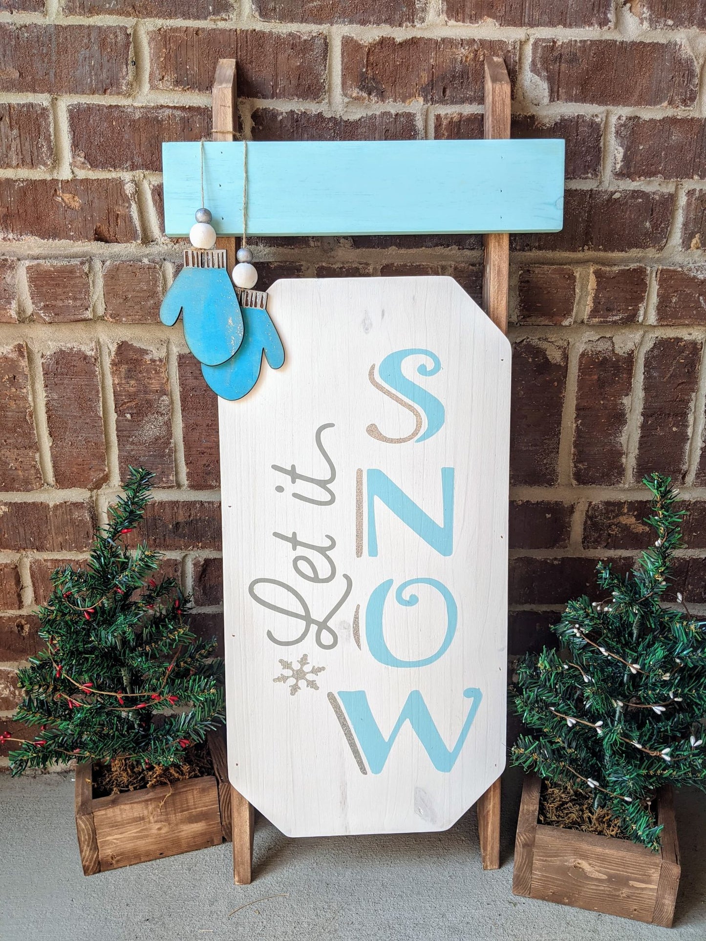 Winter Sled - Reindeer Sleigh Rides