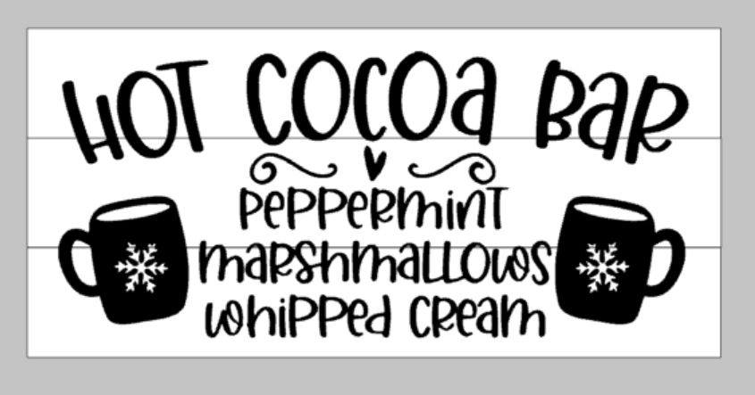 Hot Cocoa bar
