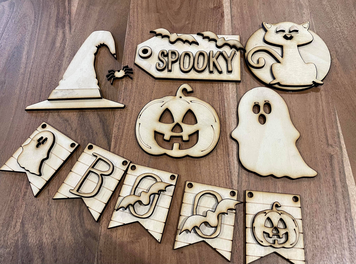 3D Tiered Tray Decor - Halloween