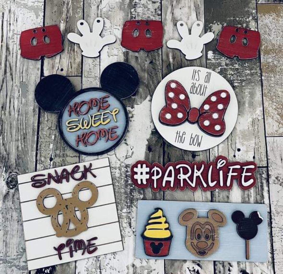 3D Tiered Tray Decor - Diz