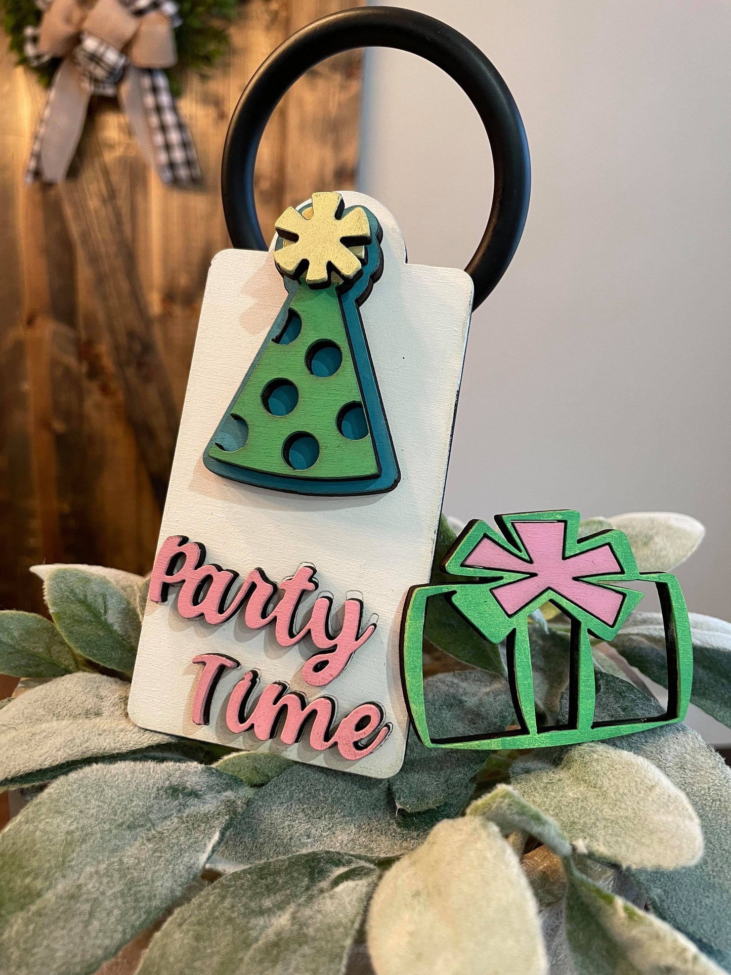 3D Tiered Tray Decor - Birthday