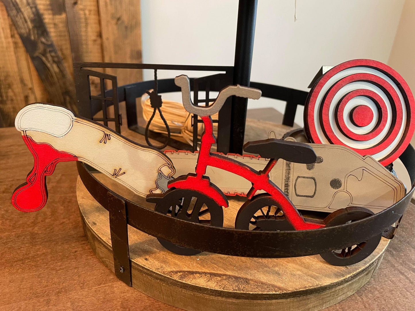 3D Tiered Tray Decor - Saw