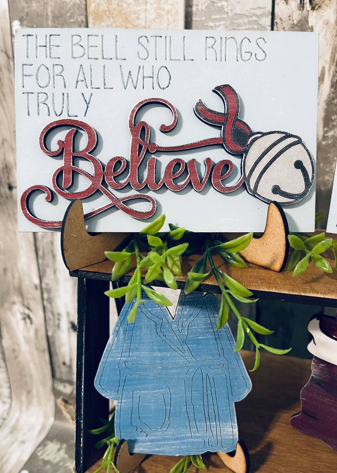 3D Tiered Tray Decor - Polar Express