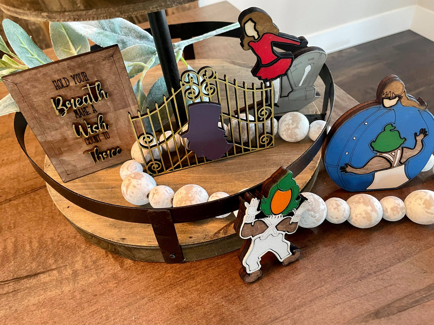 3D Tiered Tray Decor - Willy Wonka