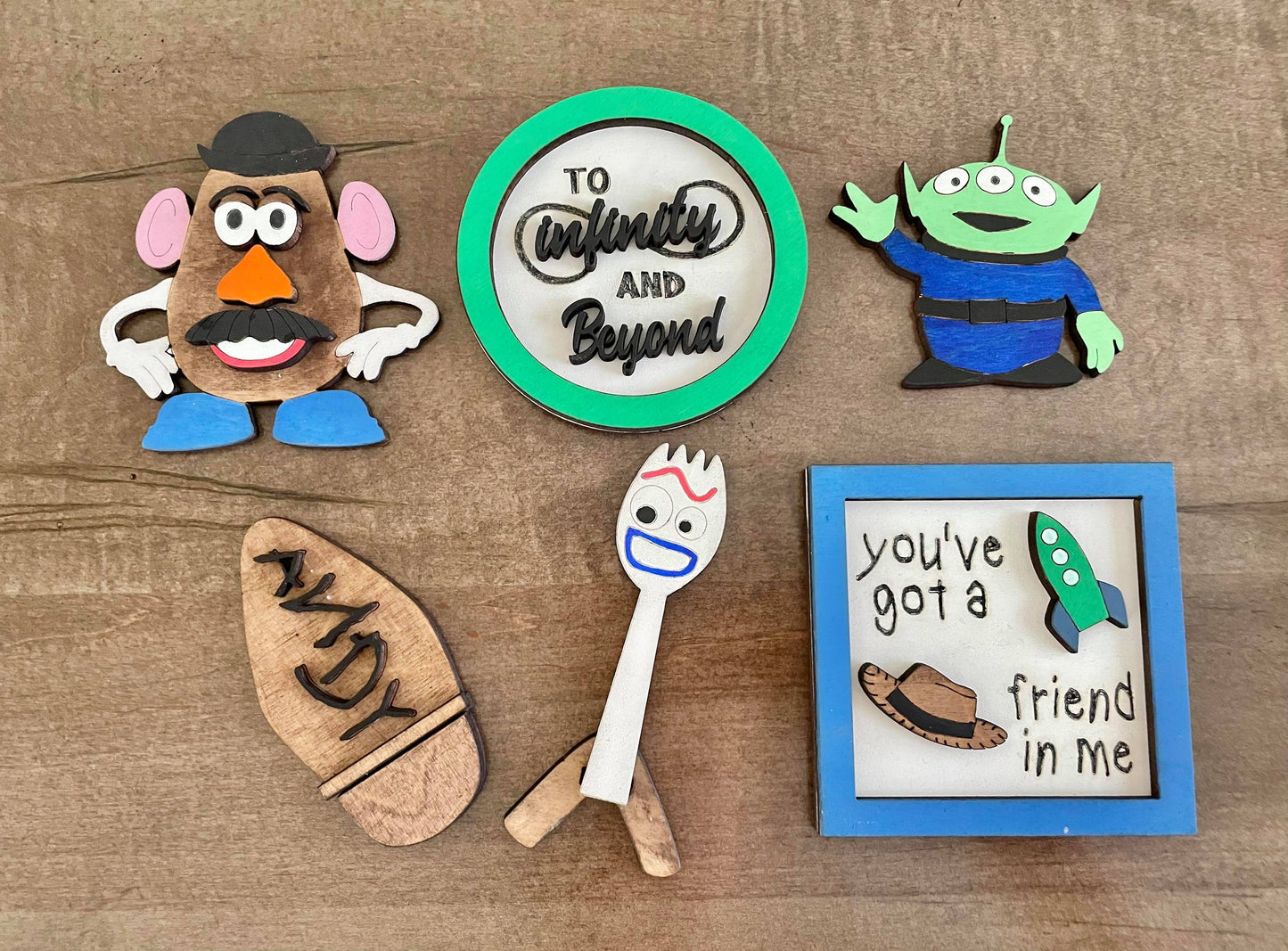 3D Tiered Tray Decor - Toy Story