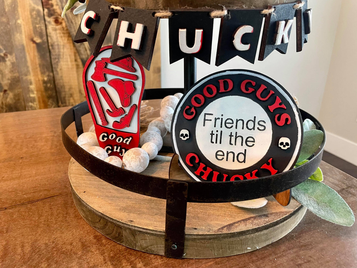 3D Tiered Tray Decor - Chucky