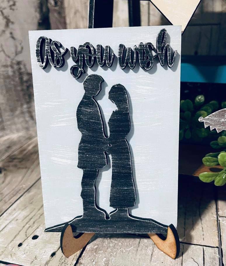 3D Tiered Tray Decor - Princess Bride