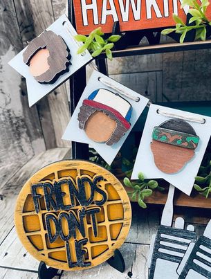 3D Tiered Tray Decor - Stranger Things