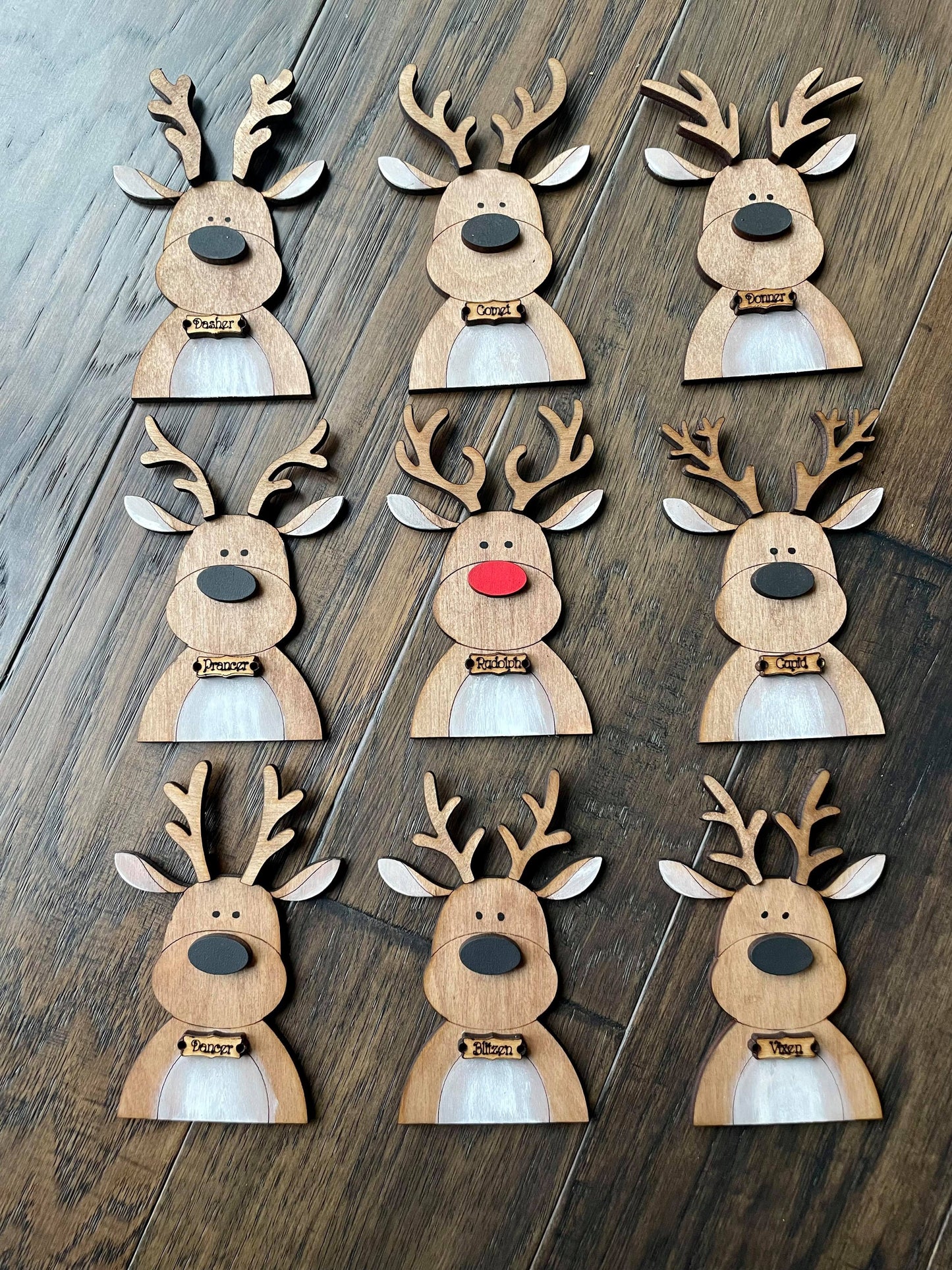 3D Santas Reindeer