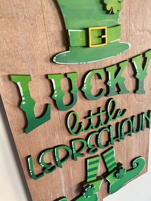 3D Lucky little leprechauns