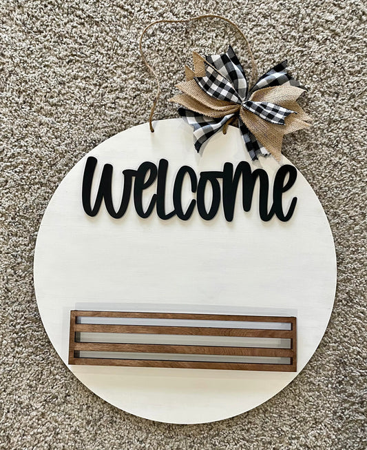 3d Interchangeable Doorhanger Welcome Basket (Doorhanger Base only)
