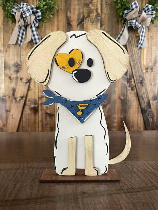 3D STL Hockey Rally Dog