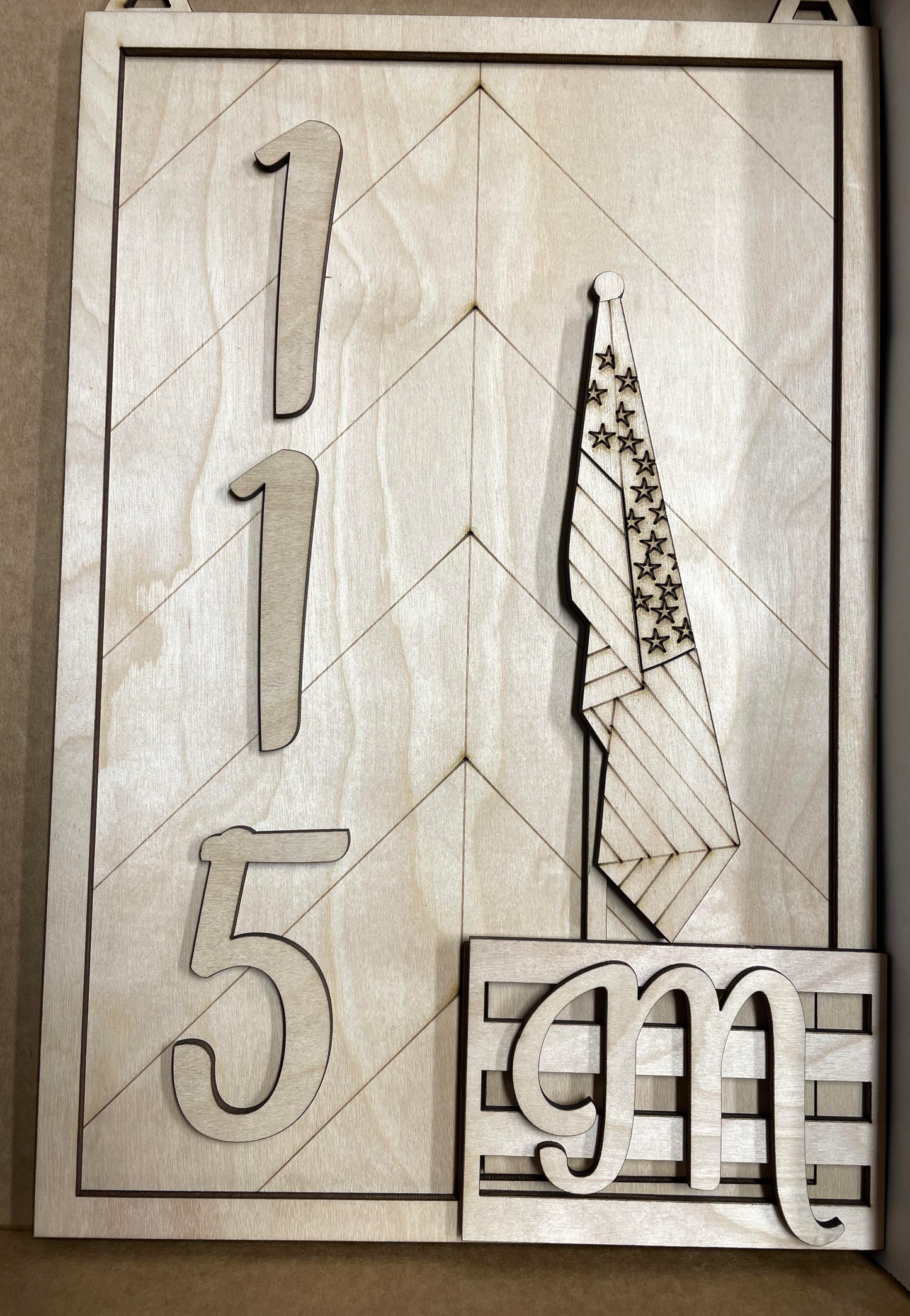 3D Interchangeable Address Plaque with Inserts