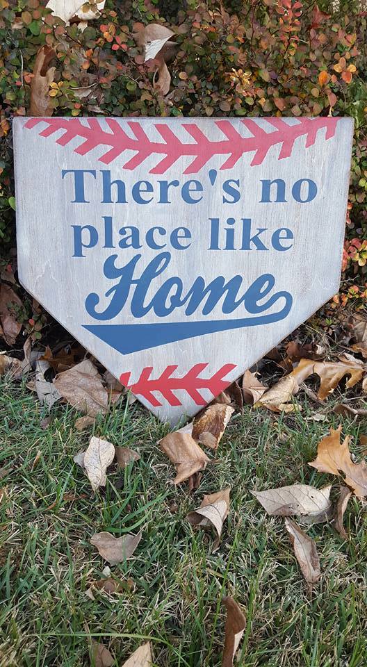 There is no place like home-baseball diamond
