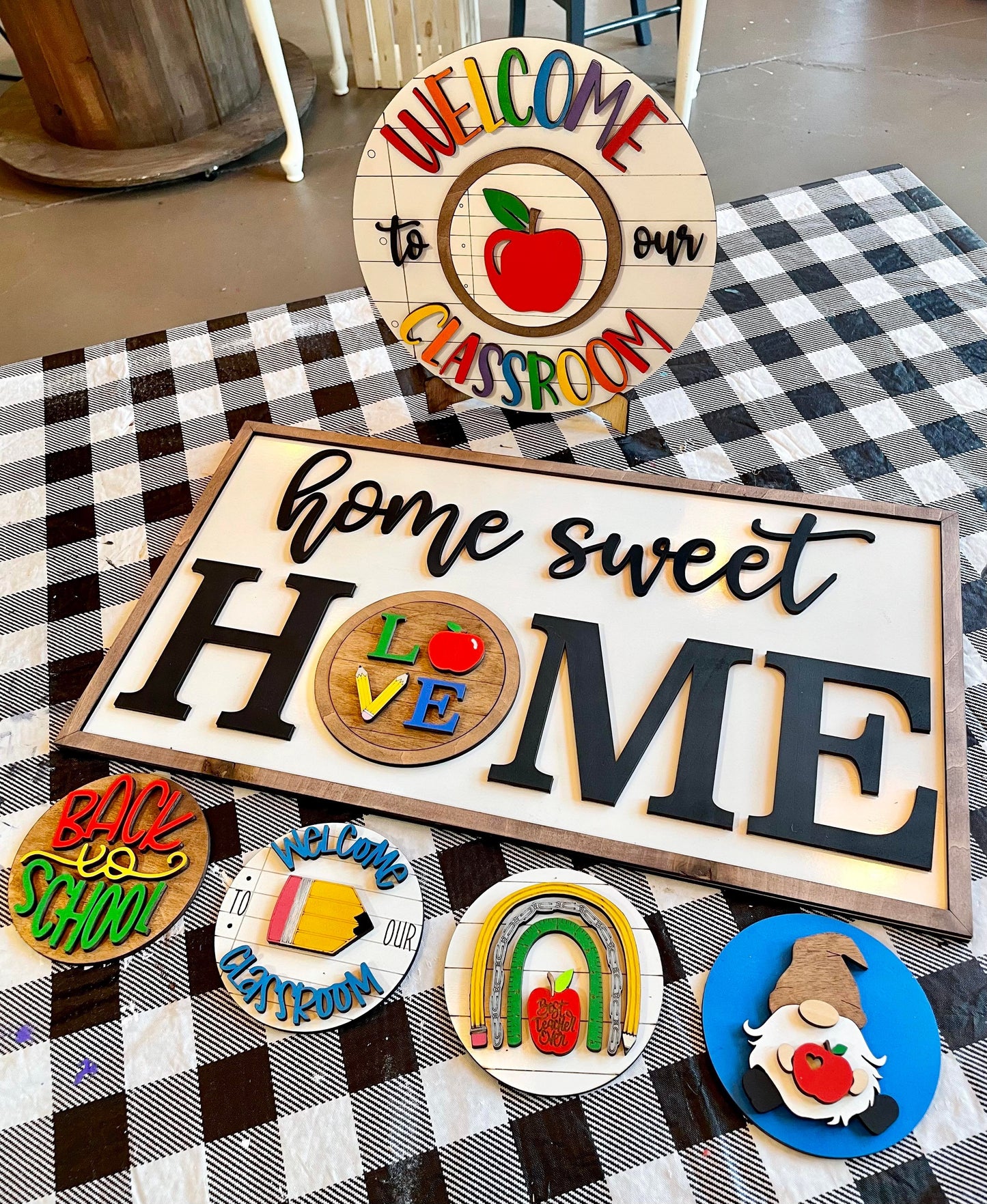 3D Home sweet home interchangeable BASE