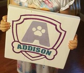 Paw Patrol with name