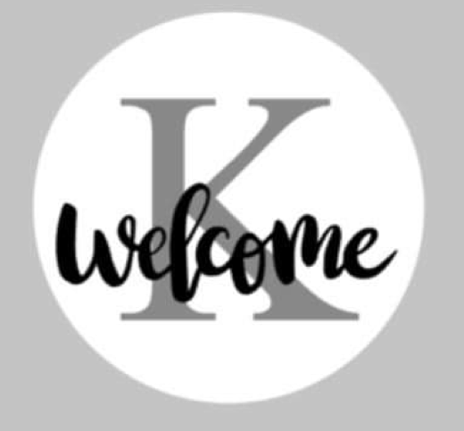 3D Door hanger - Letter with Welcome