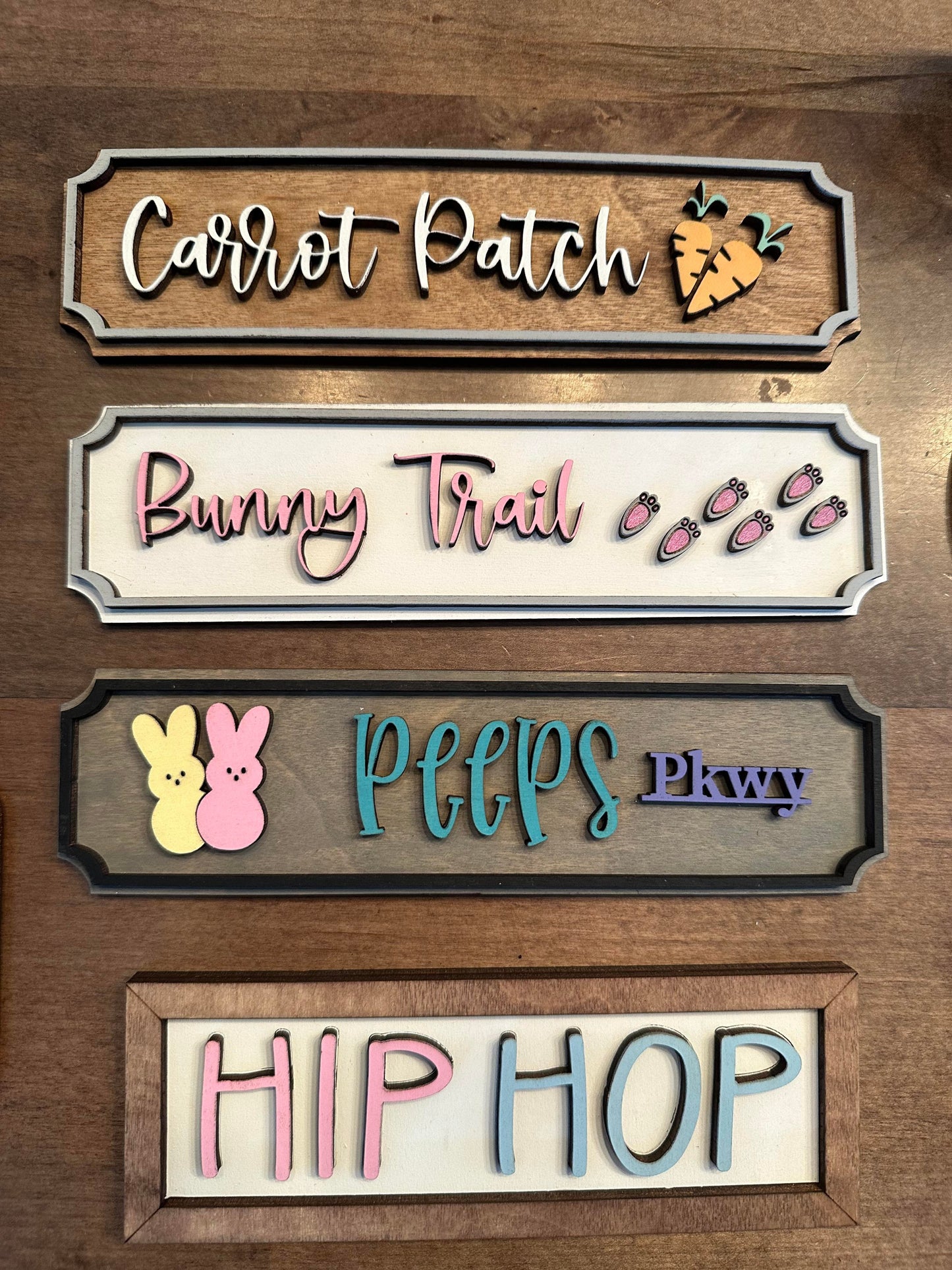 3D Tiered Tray Decor - Easter decor and Signs