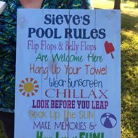 Pool Rules with family name
