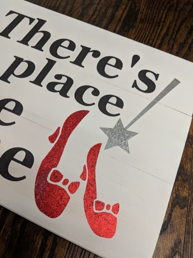 There's no place like home-ruby slippers