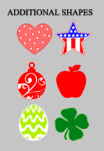 3D Seasonal interchangeable Home Family name 10x22