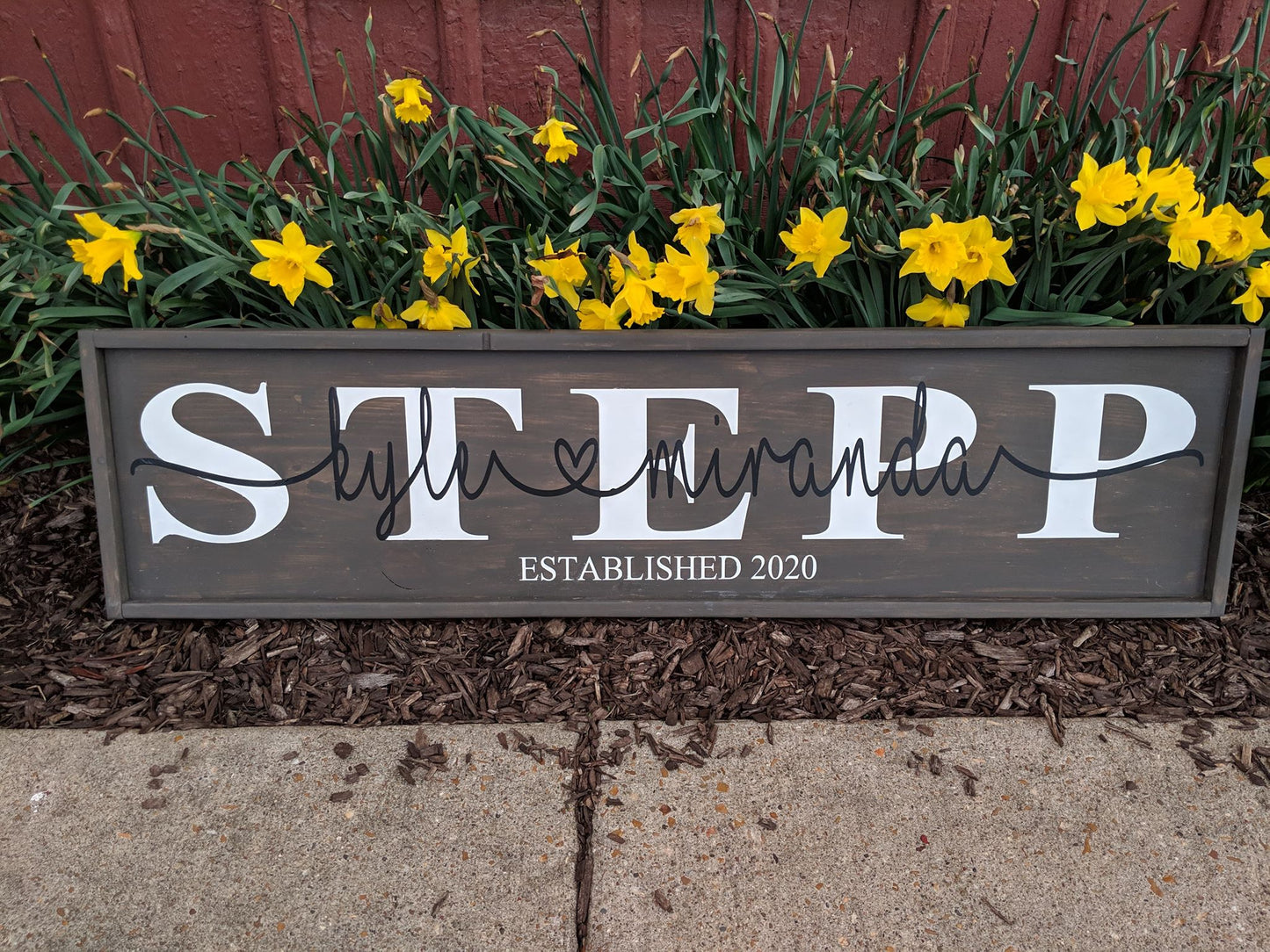 Last name with couples name EST