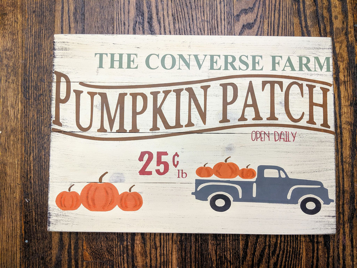 Family name pumpkin patch