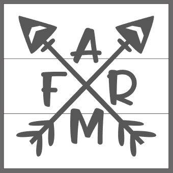 farm with crossing arrows