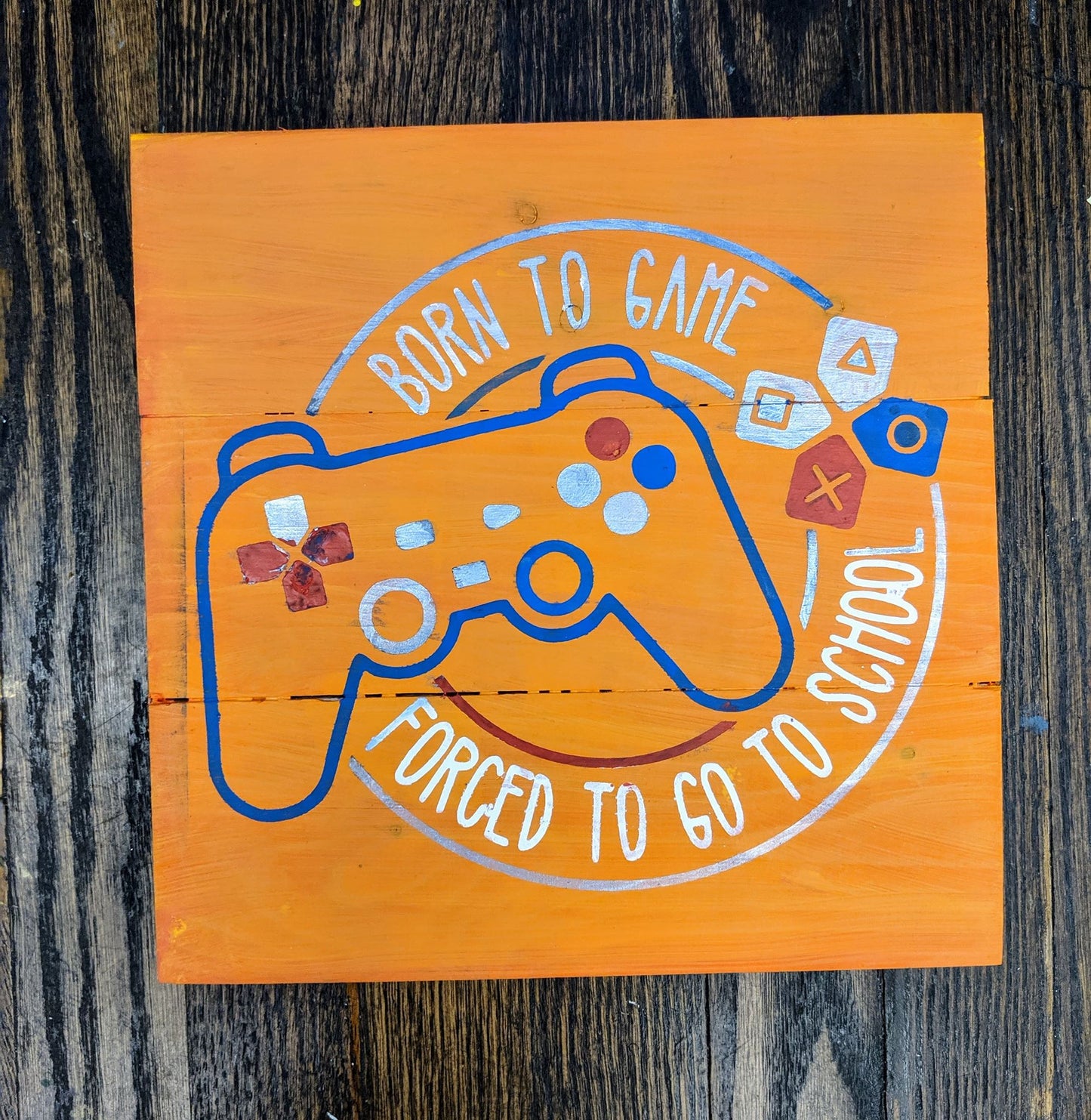 Born to game forced to go to school