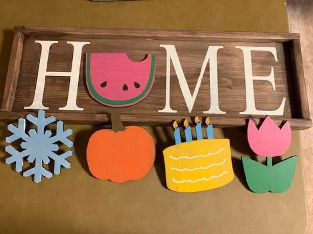 3D Seasonal interchangeable Home 7x24