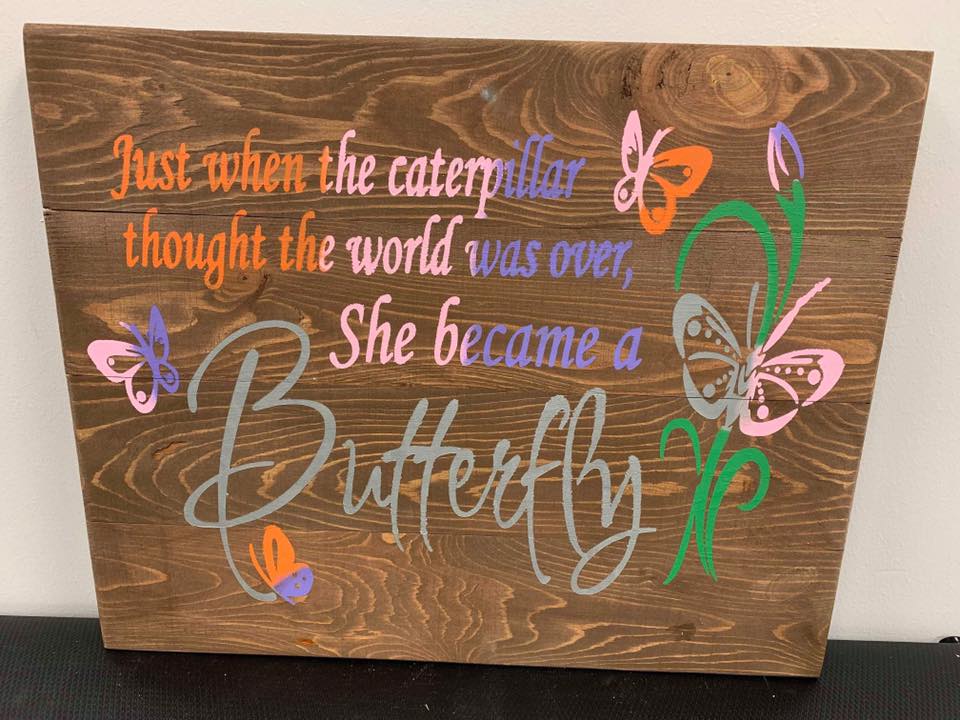 Just when the Caterpillar thought the world was over