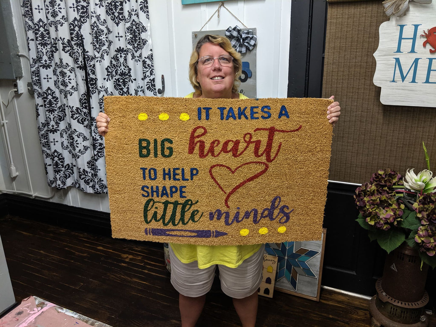 It takes a big heart to help shape little minds