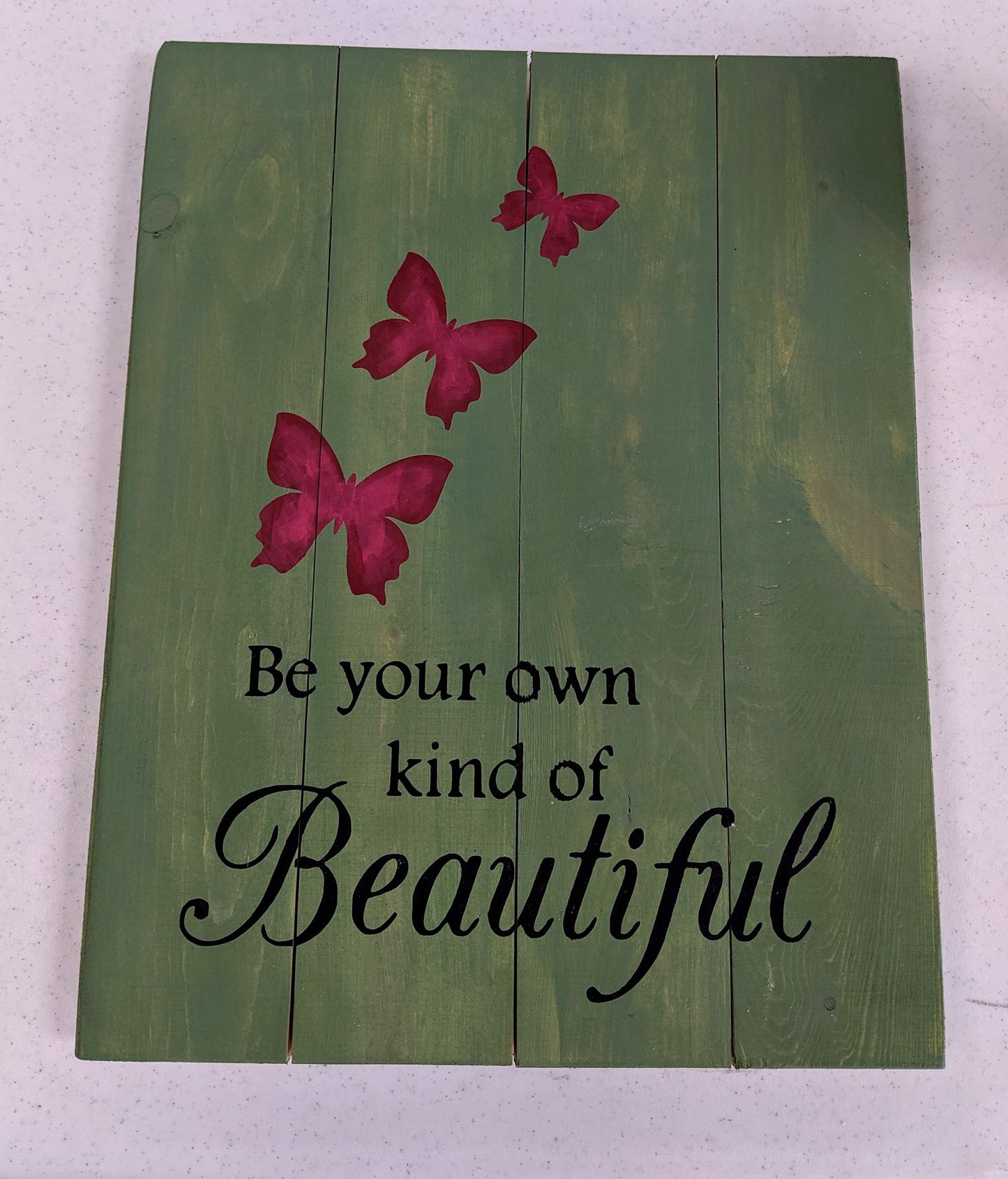 Be your own kind of beautiful with butterflies