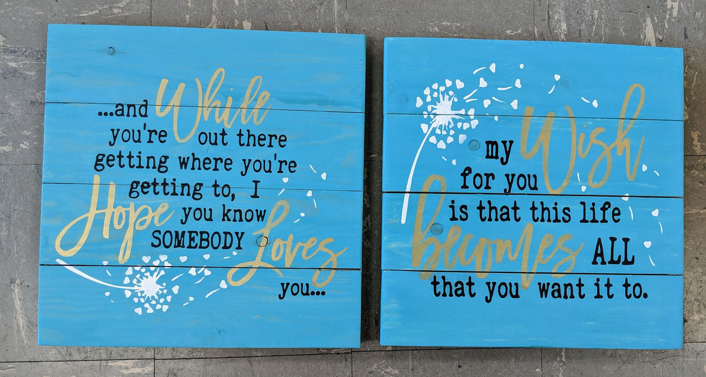 Duo - and while you're out there getting what you're getting to