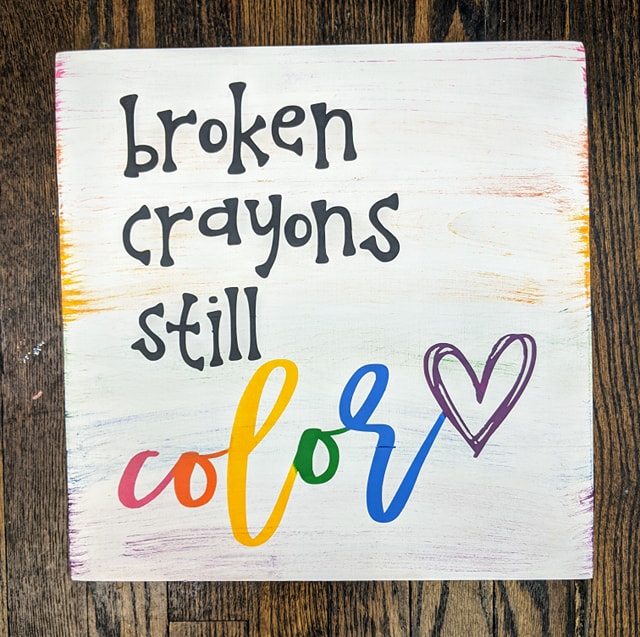 broken crayons still color