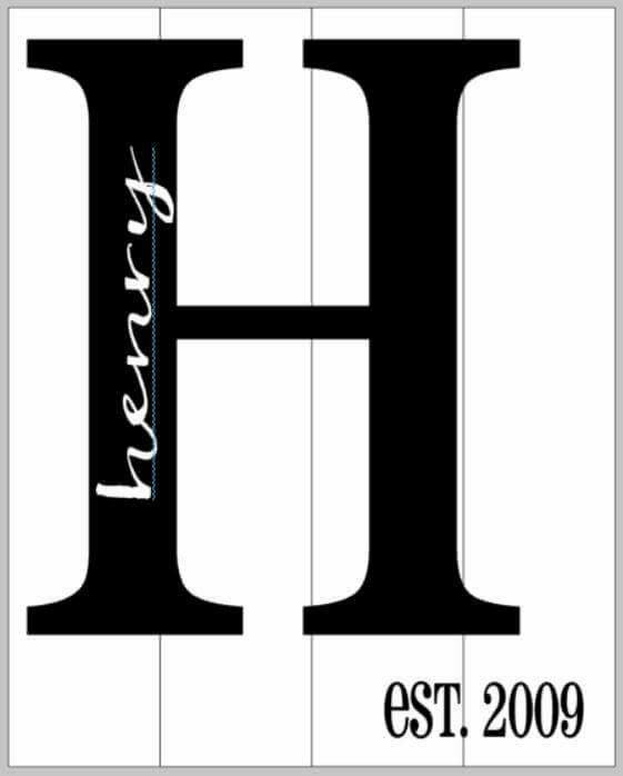 Big Initial Last name Est