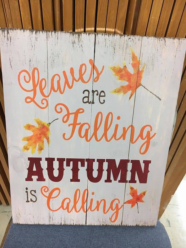 Leaves are falling autumn is calling